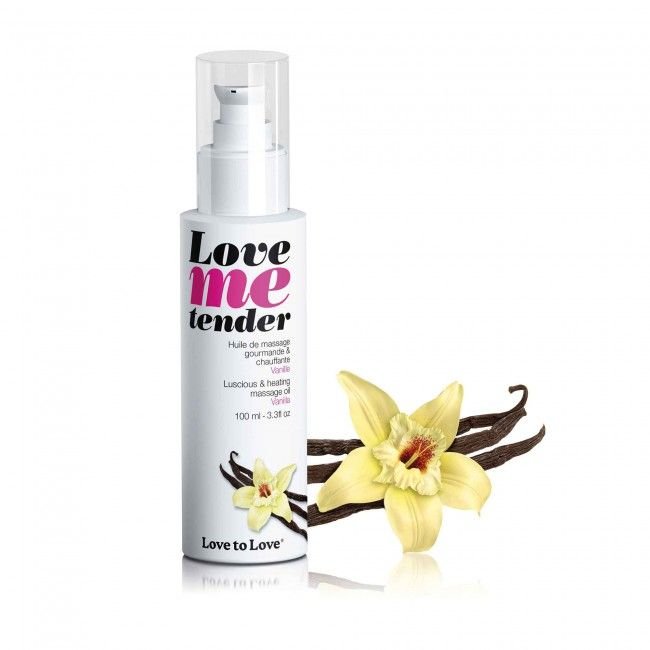 Gourmand massage oil Love Me Tender 100 ML - Vanilla