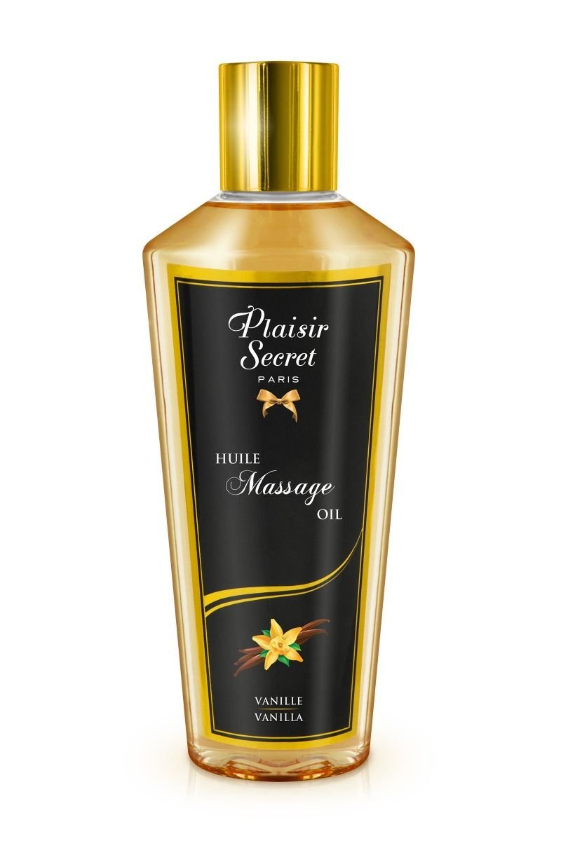 Huile de massage sèche naturelle vanille