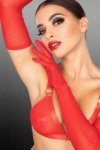 Gants longs en tulle Seductive