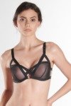 Soutiens-gorge triangle sans armatures Rencontre Anonyme - noir