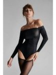 Body String encolure bateau Nuit Fauve