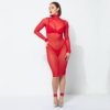 Azia tulle dress with back zip