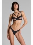 Pure Tentation balconnet bra with microfibre and tulle harness
