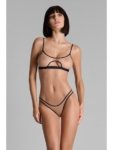Bralette Pure Tentation sans armatures en tulle transparent ouverture entre bonnets