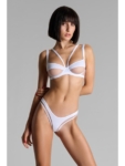 Pure Tentation balconnet bra with microfibre harness and tulle